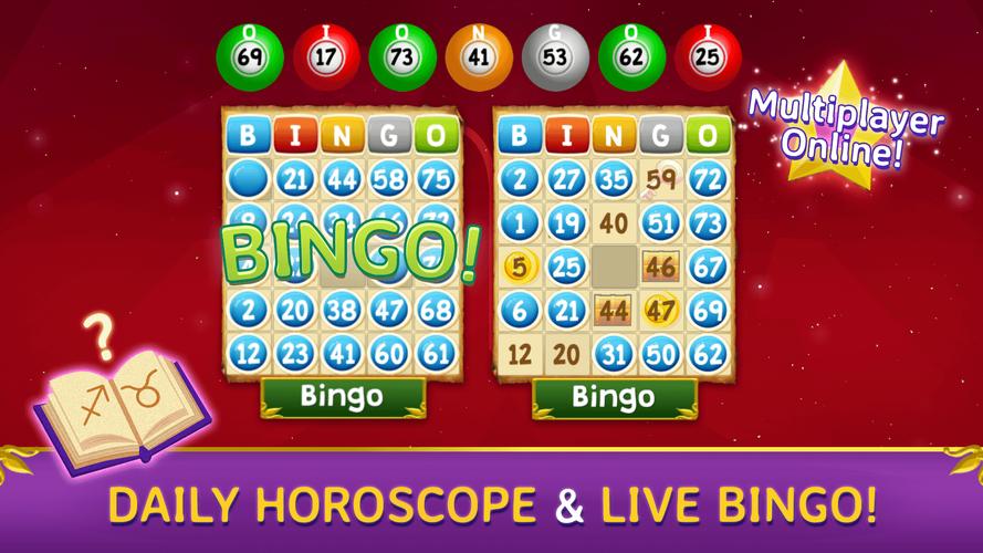Zodi Bingo captura de pantalla 1