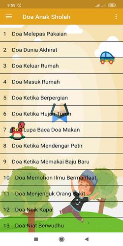 Doa Anak Muslim Sehari-hari 스크린 샷 2