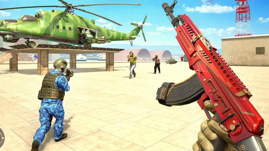 War Legends gun shooting Games ảnh chụp màn hình 1