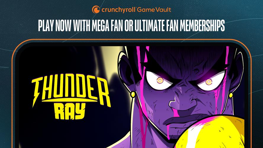 ภาพหน้าจอ Crunchyroll: Thunder Ray 1