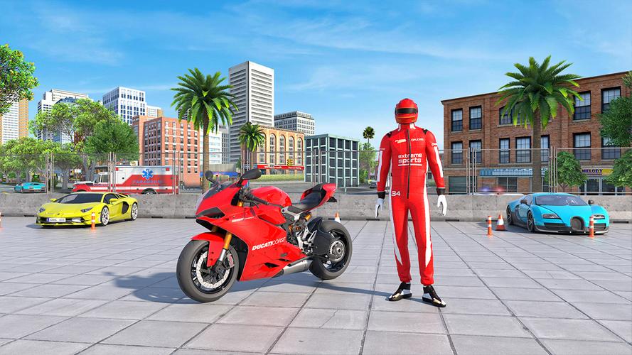 Moto Race: Bike Racing Games Screenshot 1