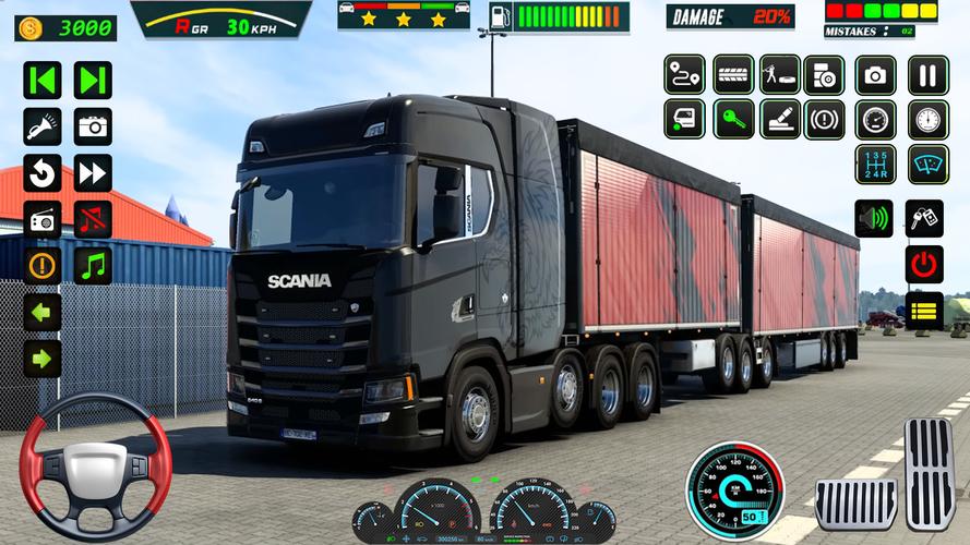 Highway Truck Simulator 2023 captura de pantalla 1