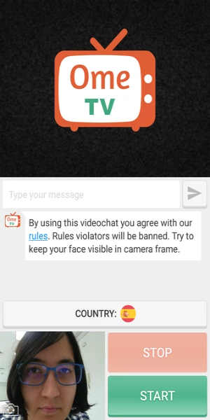 Ome TV screenshot 1