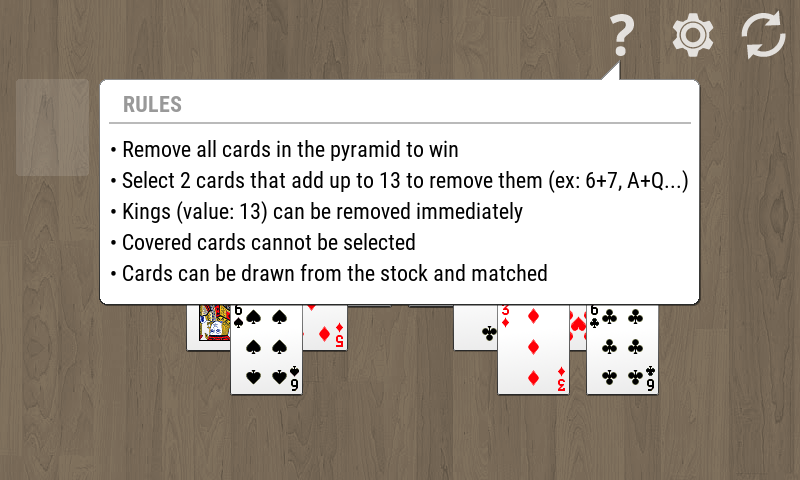 Pyramid Solitaire!屏幕截圖4