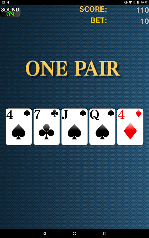 The Best Poker Card Game屏幕截圖3