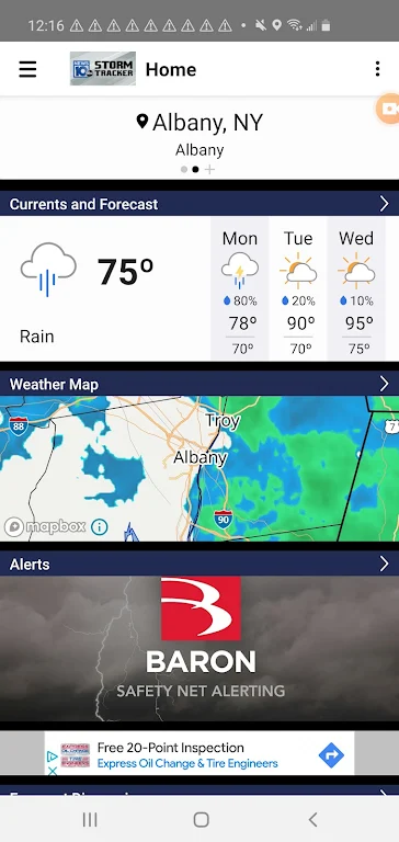 WTEN Storm Tracker - NEWS10应用截图第1张