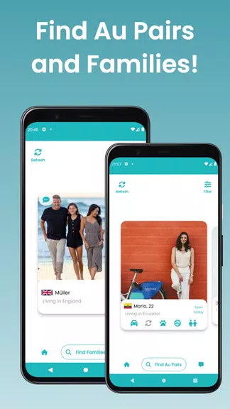 Aupair Valley: Au Pair App Capture d’écran1