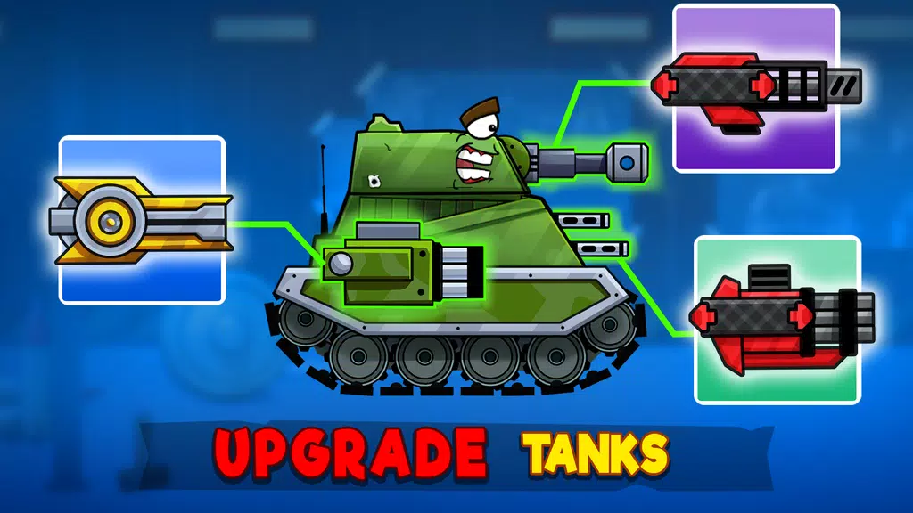Tanks Arena io: Craft & Combat屏幕截圖2