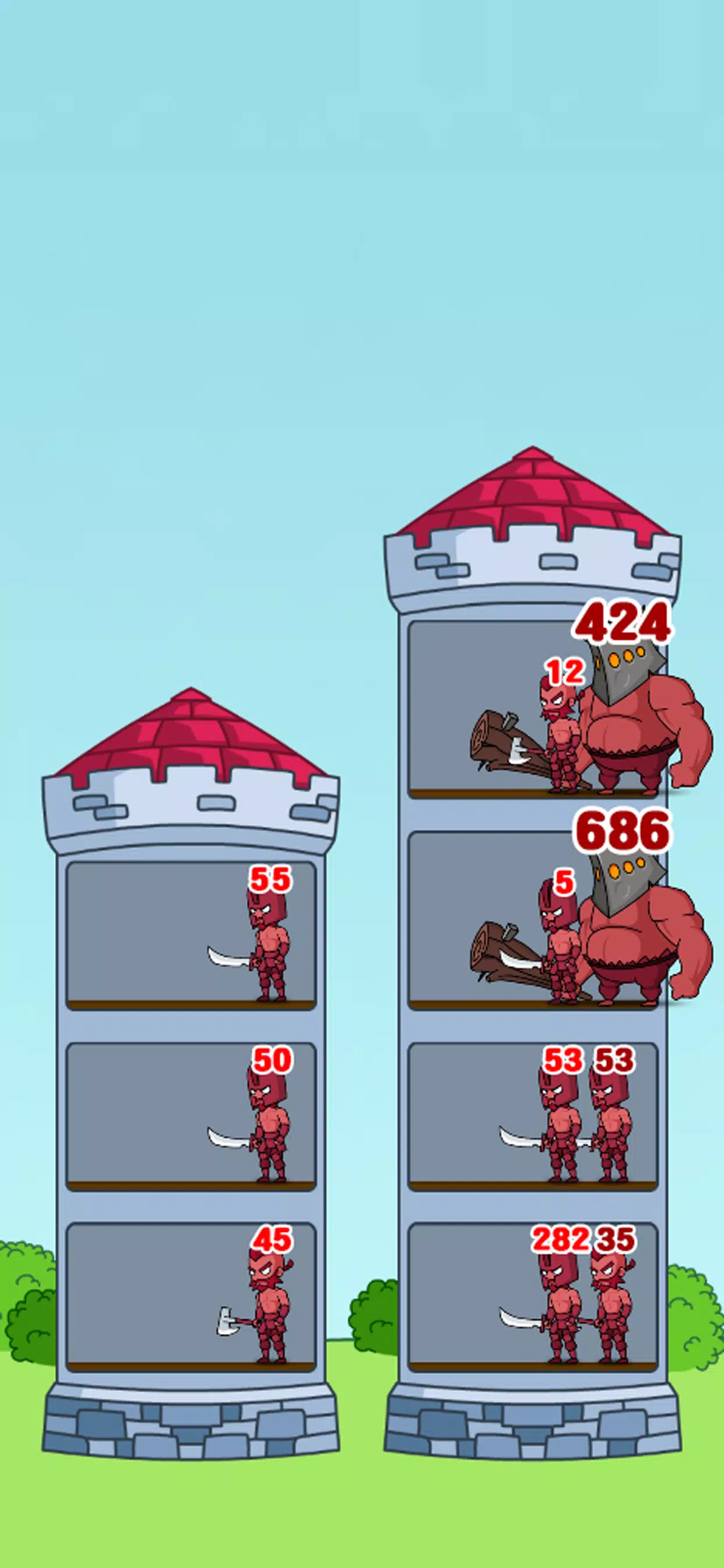 Hero Castle Wars screenshot 2