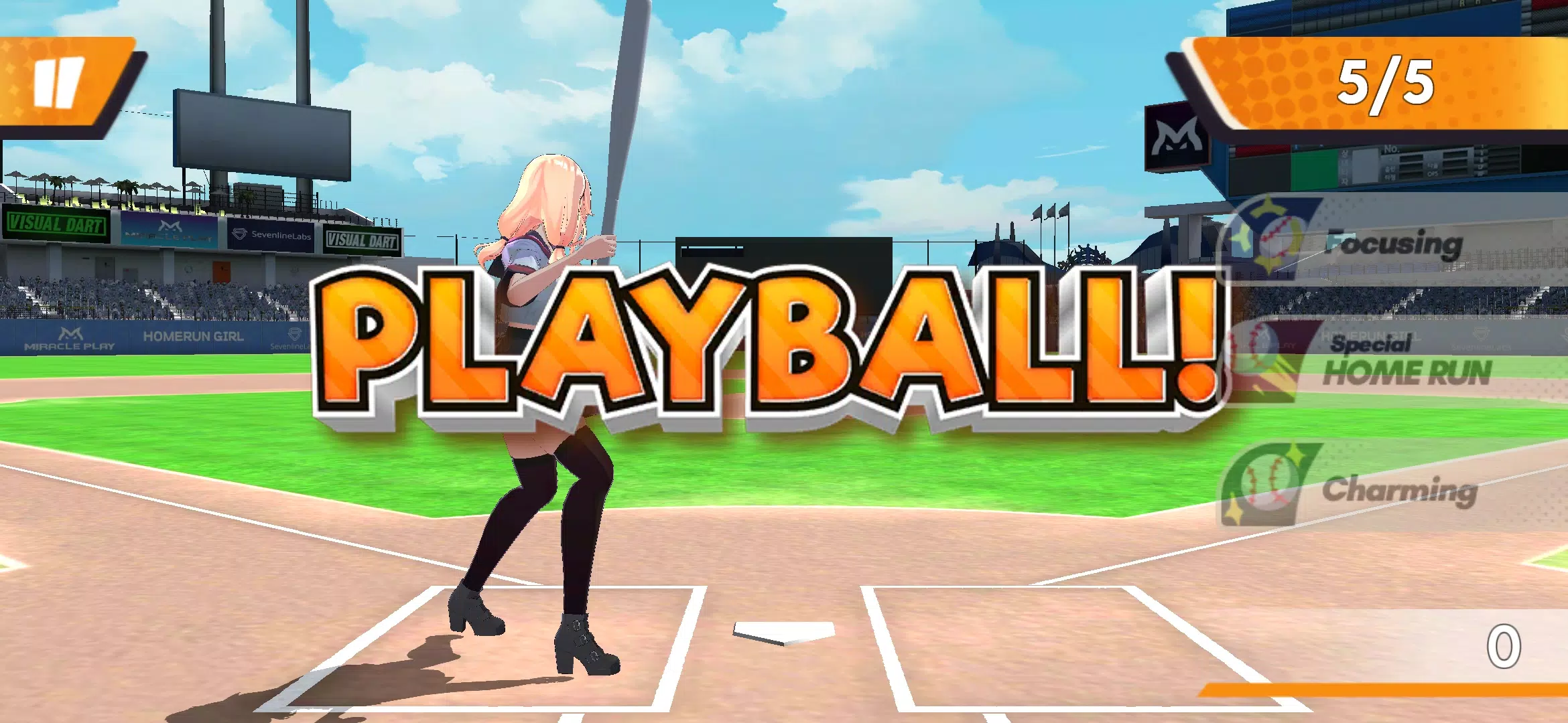 HomeRun Girl屏幕截圖4