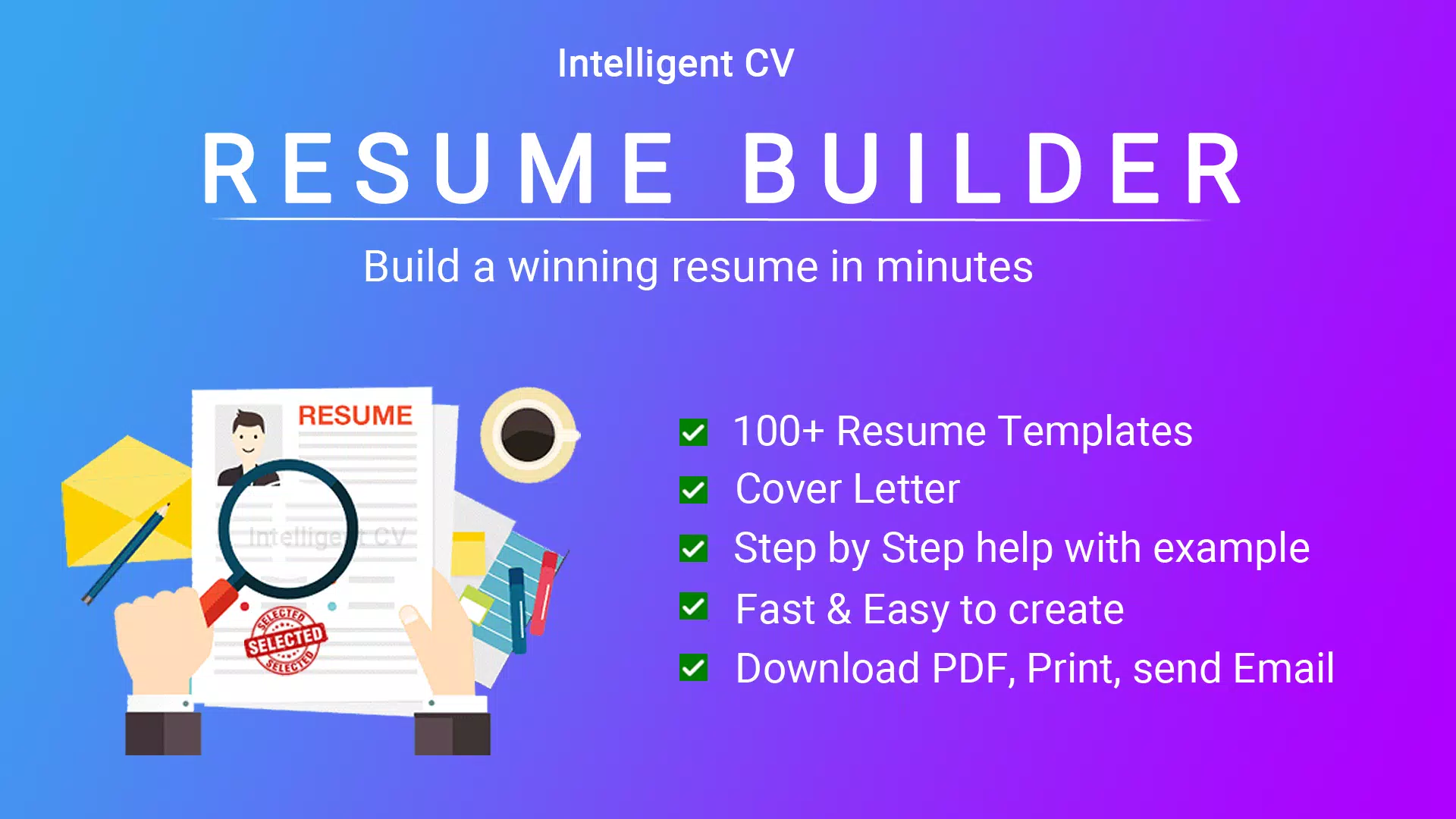 Resume Builder App, CV maker屏幕截圖1