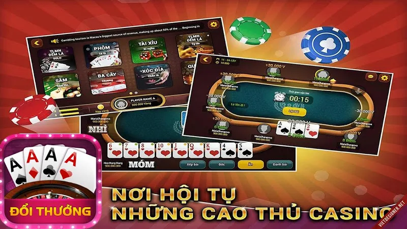 Game Bai - Danh bai doi thuong Tứ Át captura de pantalla 3
