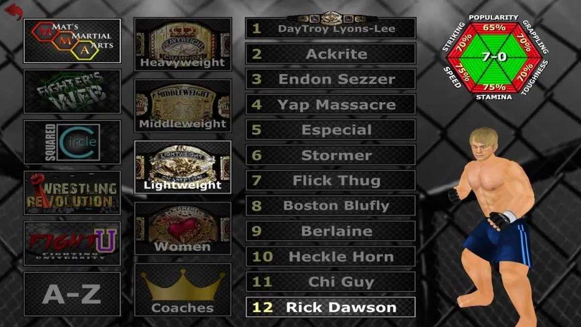 Weekend Warriors MMA Screenshot 2