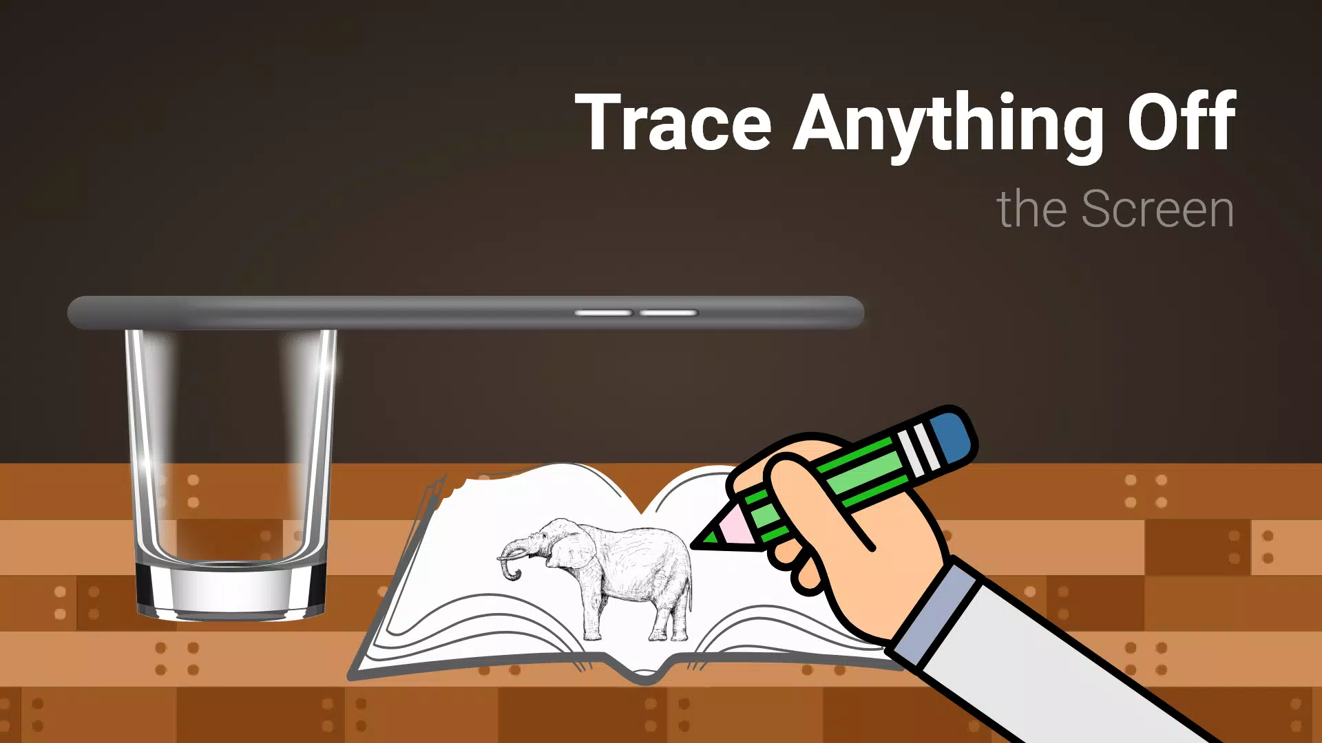 ภาพหน้าจอ Drawing - Draw, Trace & Sketch 2