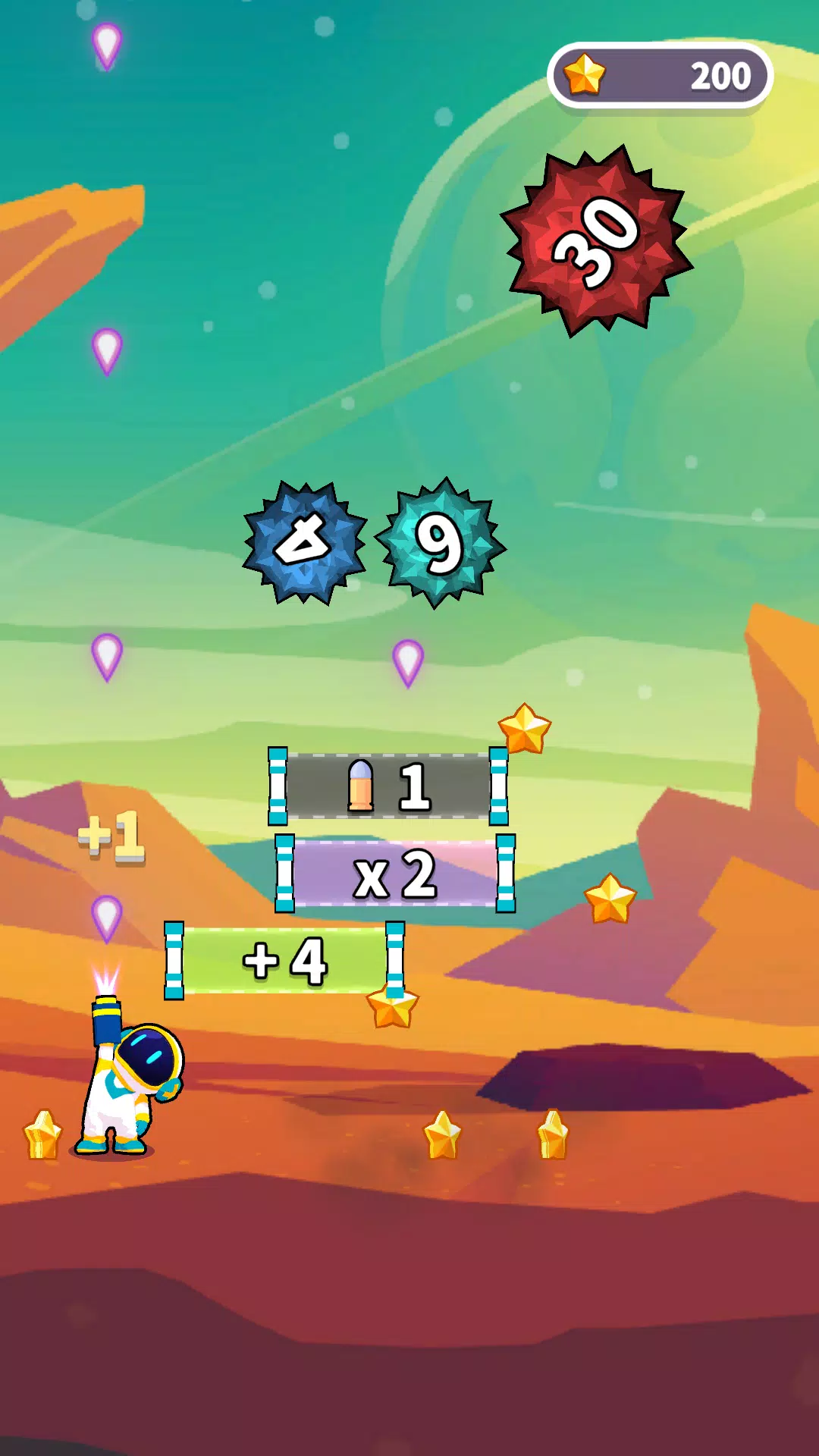 Comet Blast screenshot 1