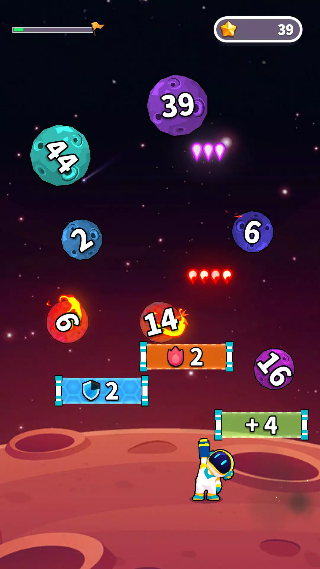 Comet Blast screenshot 2