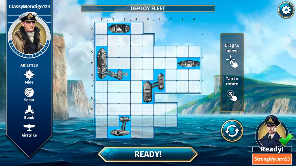 BATTLESHIP - Multiplayer Game屏幕截圖3