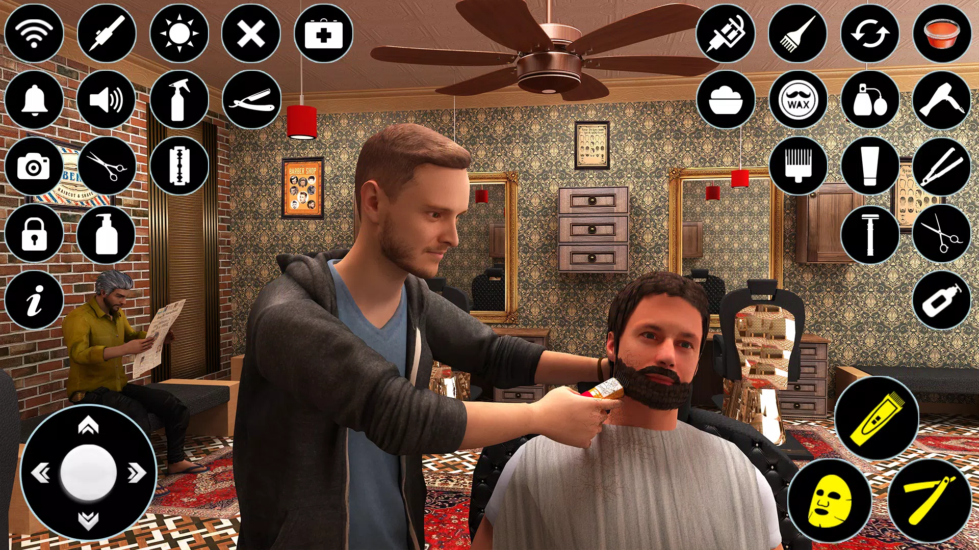 Barber Shop Game: Hair Salon Captura de pantalla 2