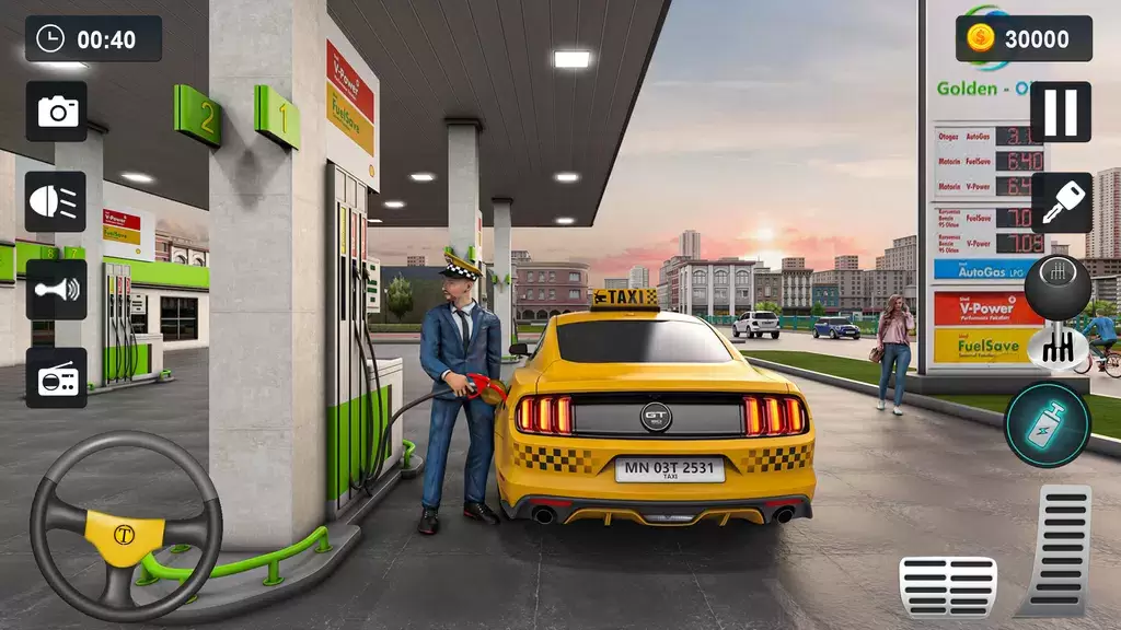 Taxi Simulator 3D - Taxi Games ekran görüntüsü 2