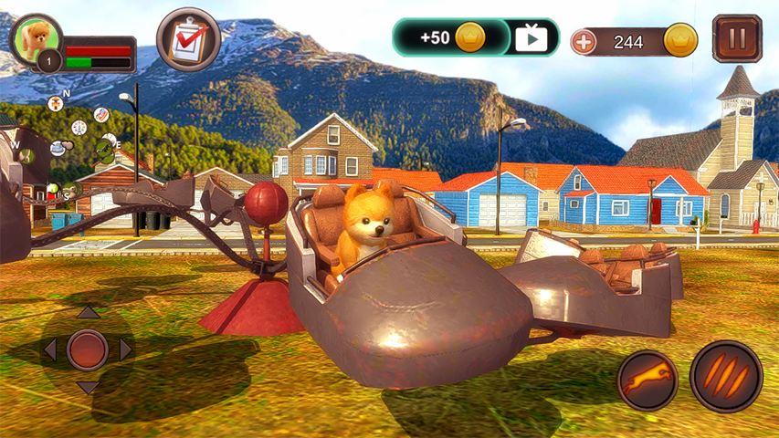 Pomeranian Dog Simulator Capture d’écran4