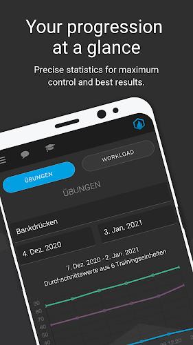 Workout tracker GAINSFIRE Screenshot 3
