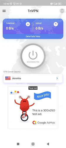 Tri VPN - Fast & Secret captura de pantalla 2