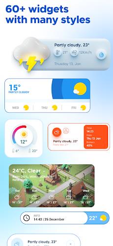 Overdrop - Weather & Widgets ảnh chụp màn hình 2