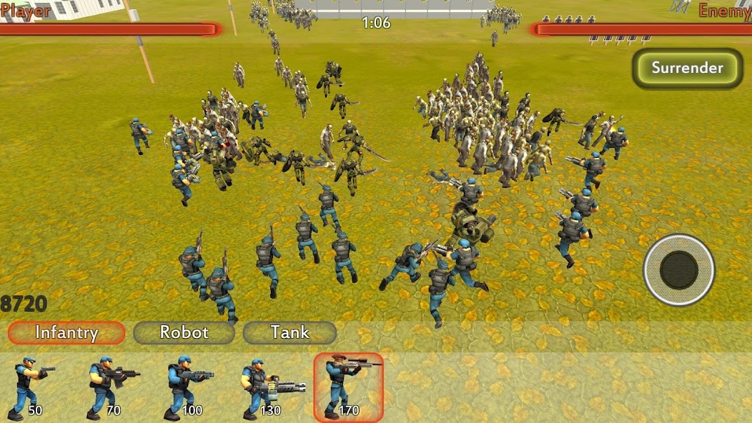 World War 3 Zombie Waves Mod 스크린 샷 2