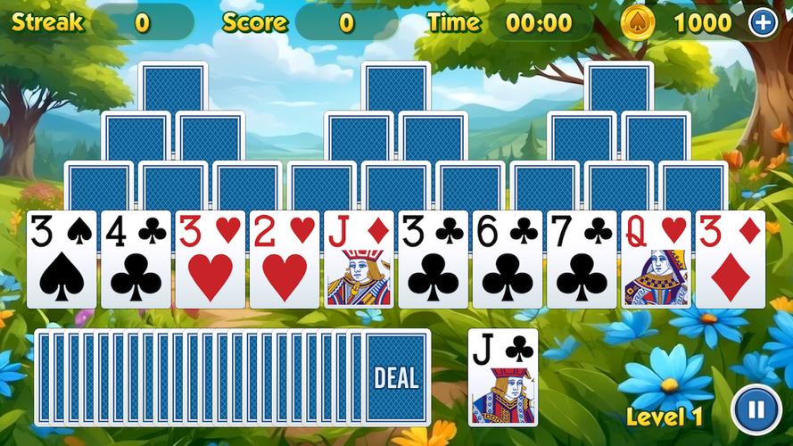 TriPeaks Solitaire Challenge Capture d’écran1