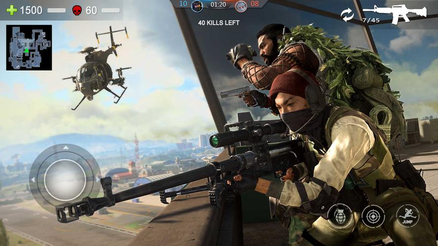 FPS Commando Shooter Games 스크린 샷 2