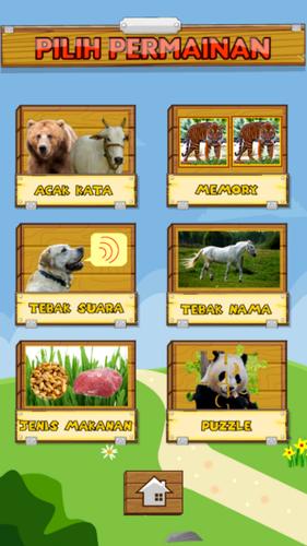 Game Anak Edukasi Hewan Darat экрана 3