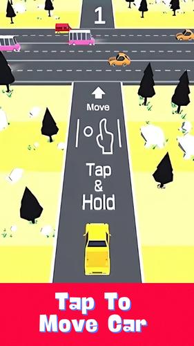 Traffic Road Cross Fun Game Screenshot 1
