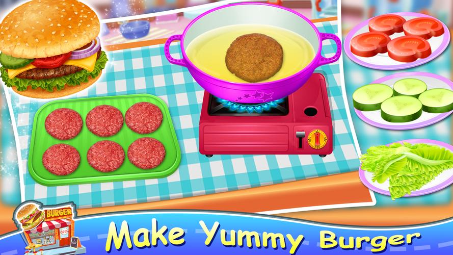 Pizza Burger - Cooking Games屏幕截圖2