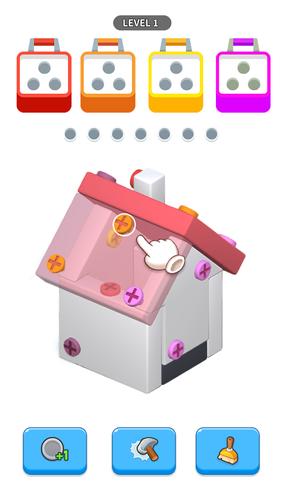 ภาพหน้าจอ Screw Away: 3D Pin Puzzle 1