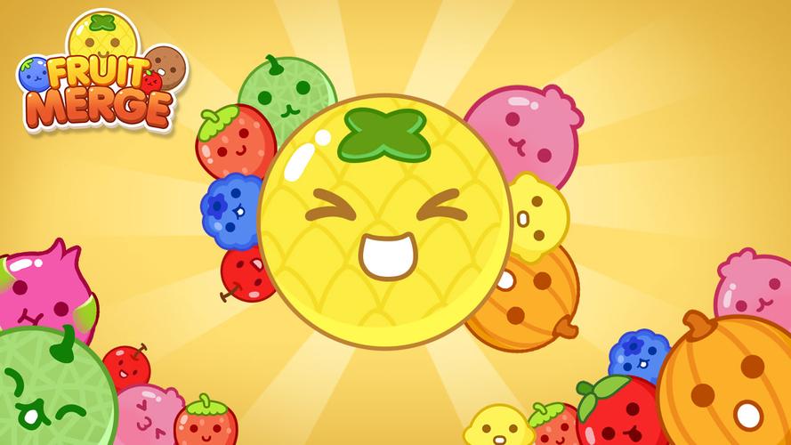 Fruit Merge - Drop merge ảnh chụp màn hình 2