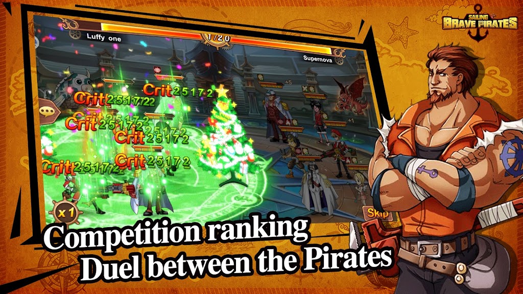 Brave Pirates: Sailing स्क्रीनशॉट 3