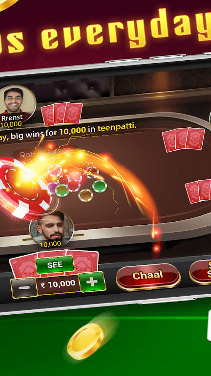 Teen Patti Gold - traditional online poker game স্ক্রিনশট 2