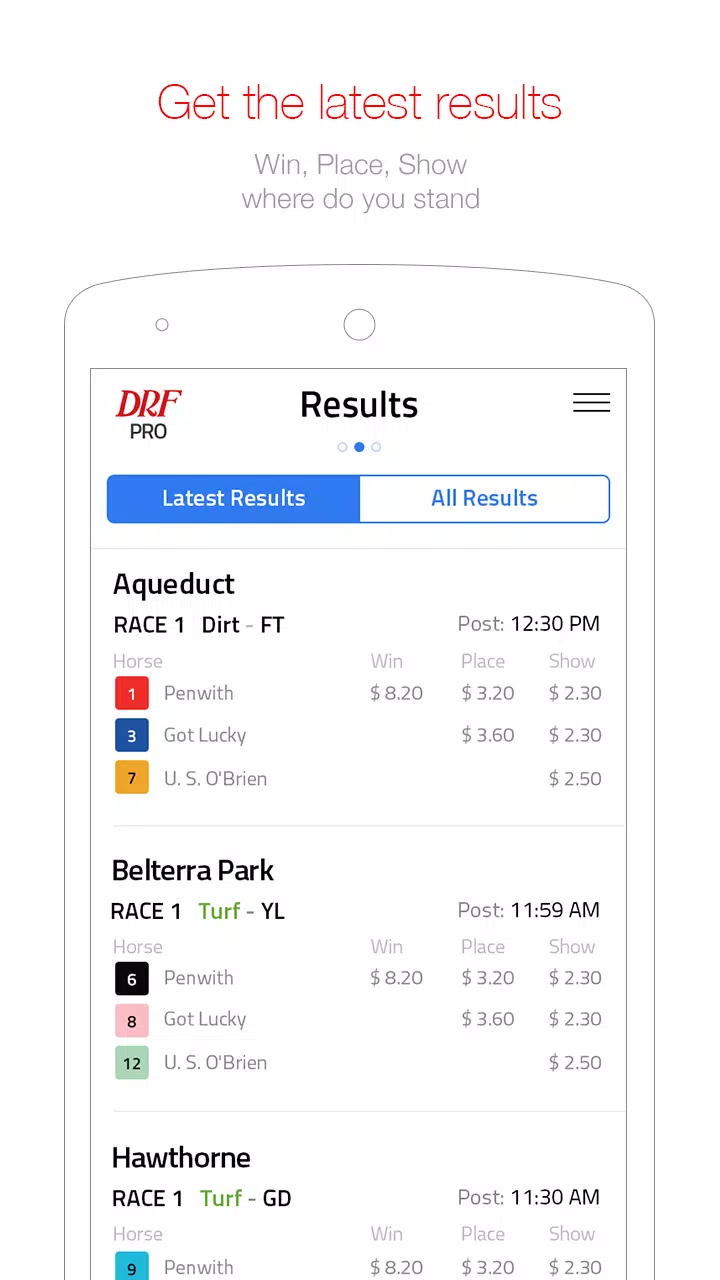 Daily Racing Form স্ক্রিনশট 2