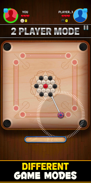 ภาพหน้าจอ Carrom Offline : Pool City 2