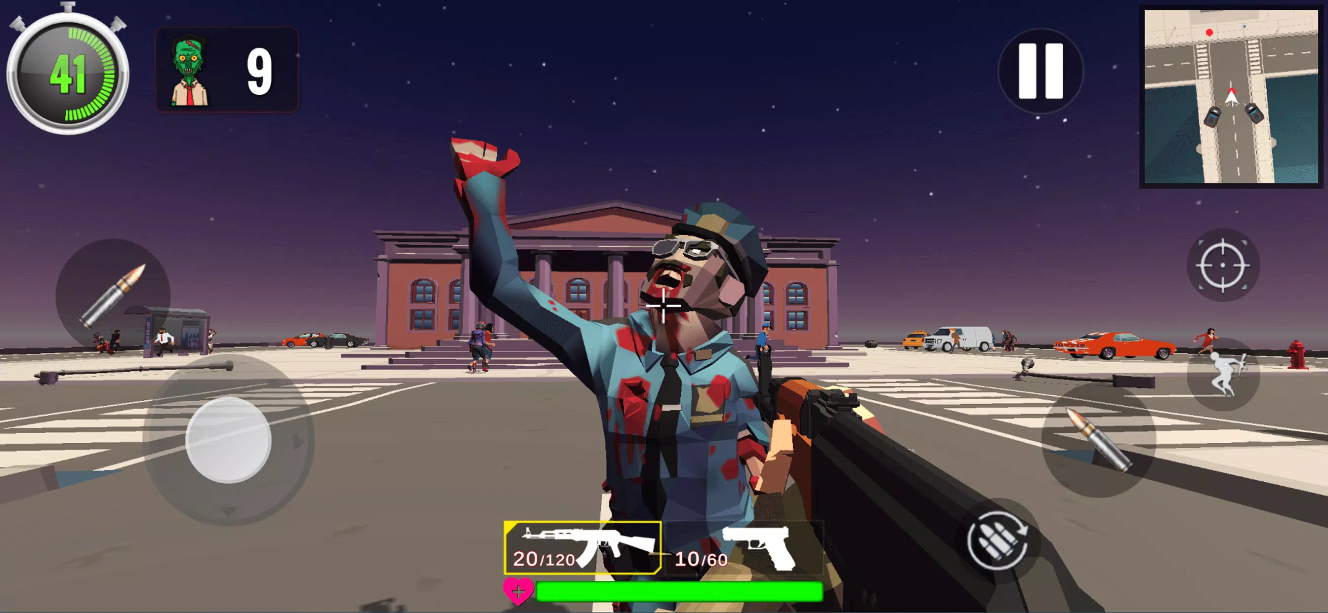 Zombie Hunter : Police Shooter 스크린 샷 3