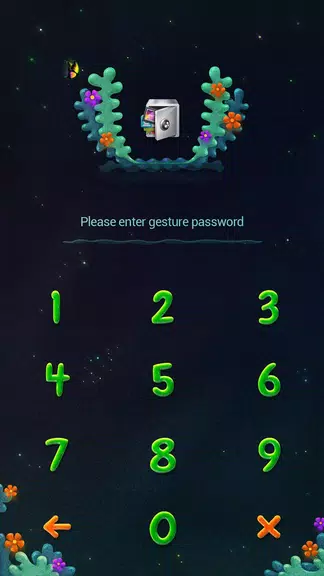 AppLock Theme Lucky Clover Capture d’écran2