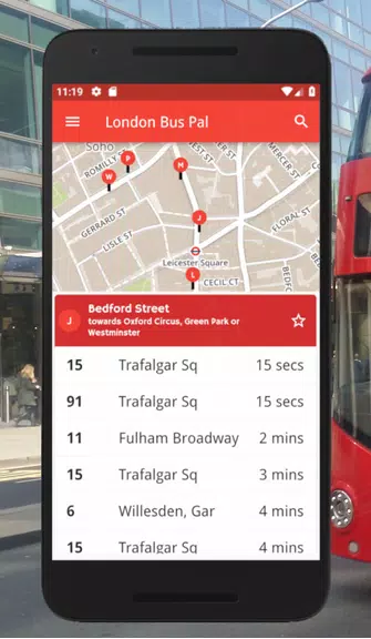 London Bus Pal: Live arrivals screenshot 2