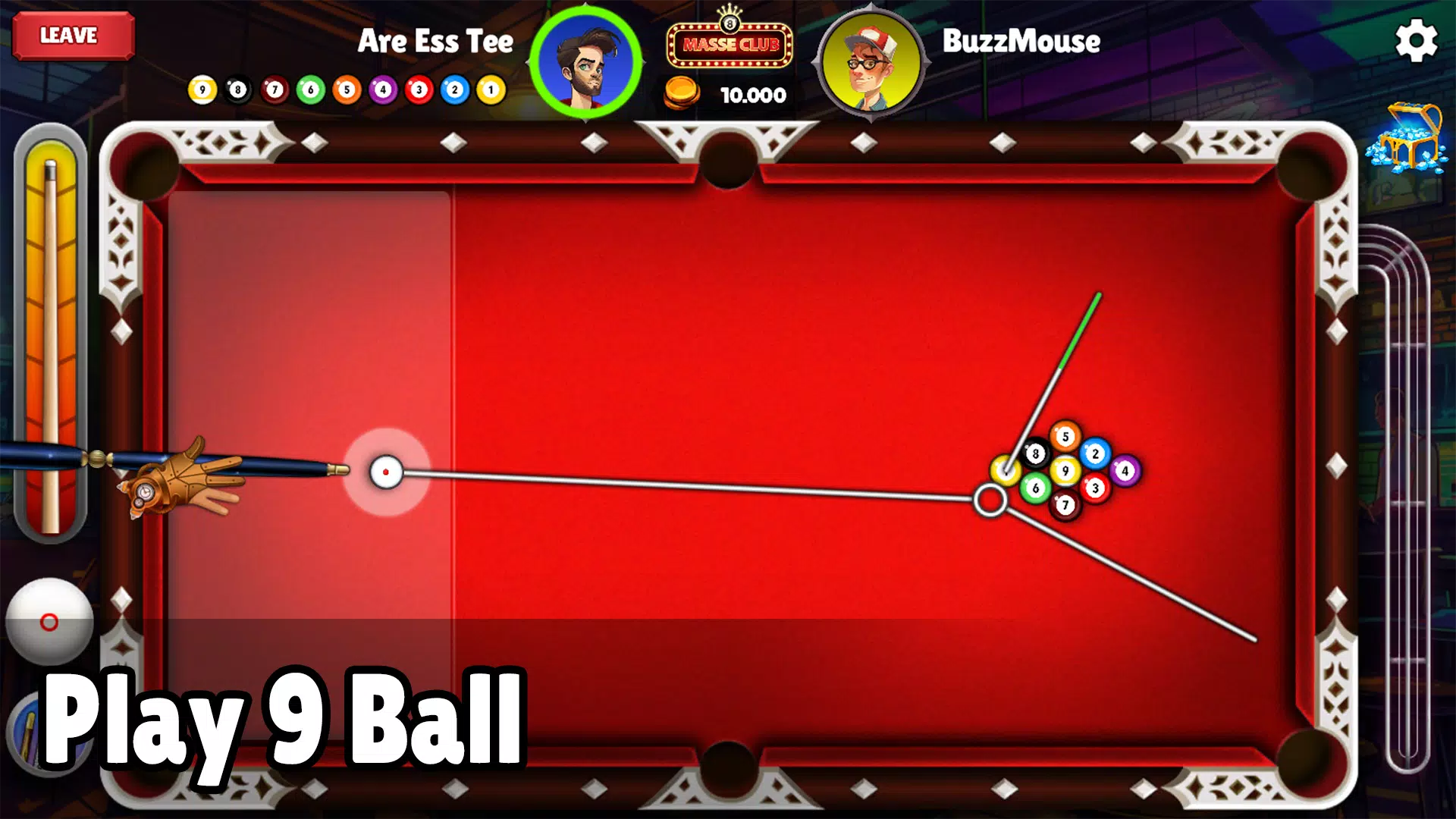 PoolStrike 8 ball pool offline Ảnh chụp màn hình 2