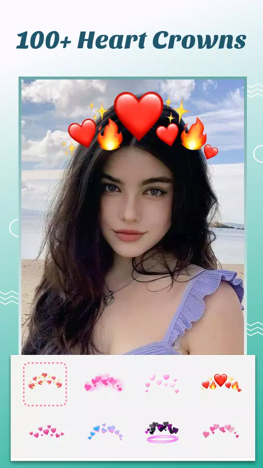 Screenshot Crown Heart Photo Editor 1