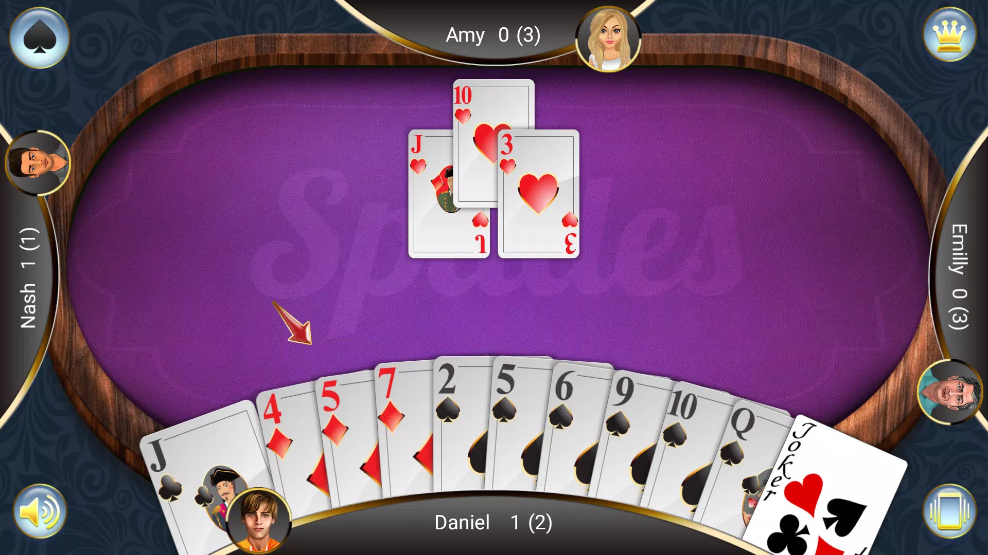 Spades: Card Game 스크린 샷 3