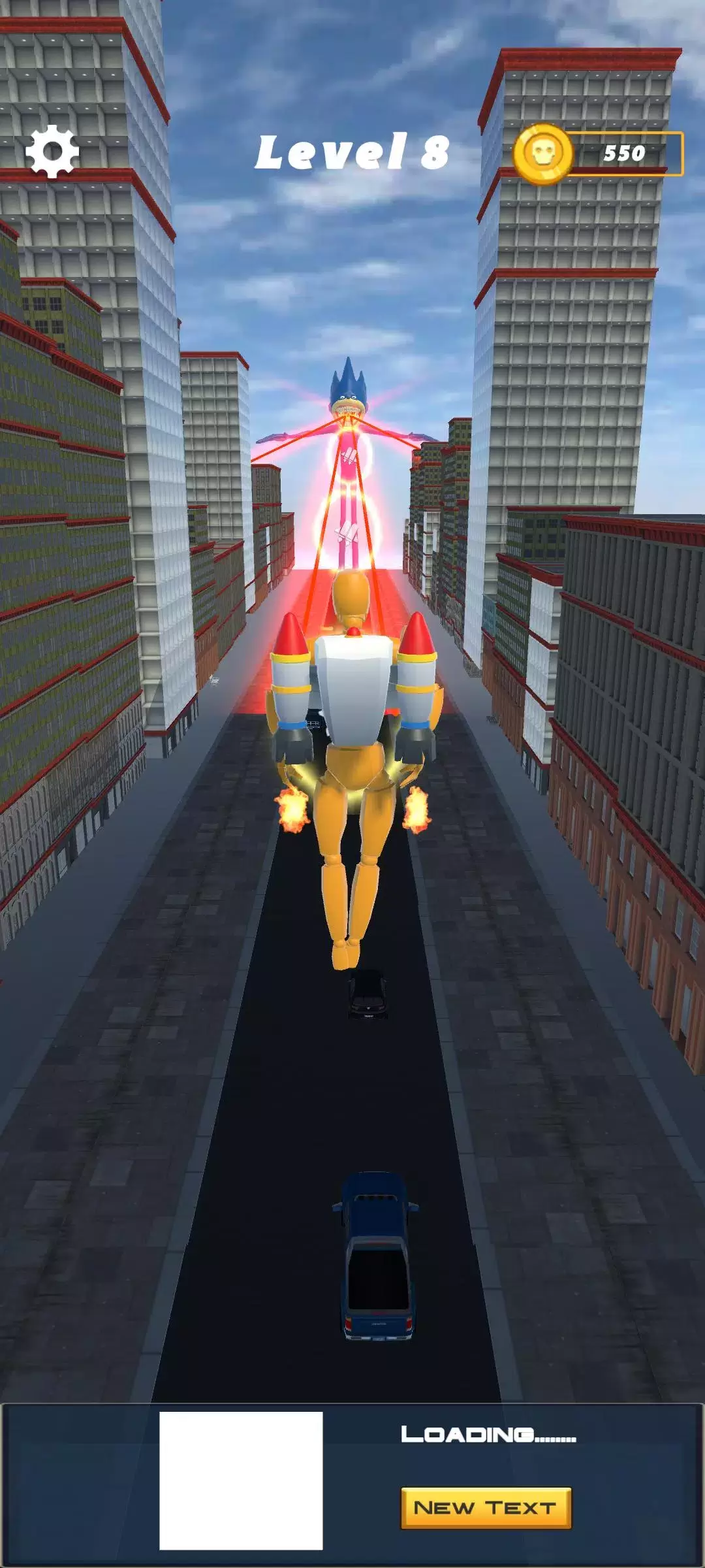 Jetpack Ragdoll: Fly Adventure Screenshot 2