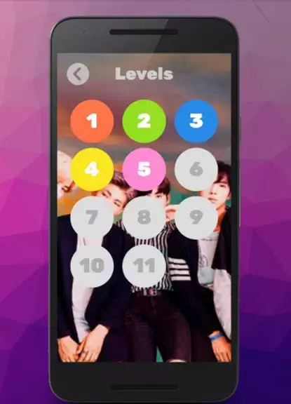 ภาพหน้าจอ BTS WORD GAME 4