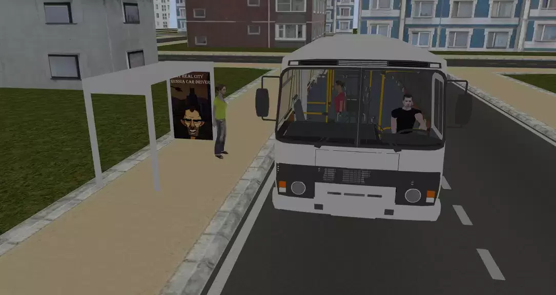 Russian Bus Simulator 3D Tangkapan skrin 3