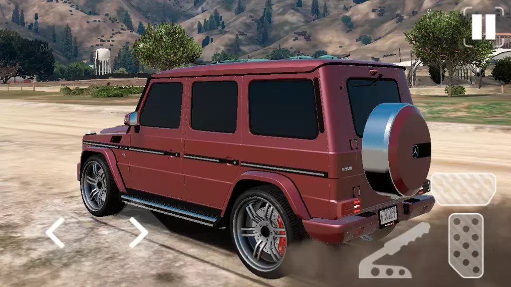 ภาพหน้าจอ Offroad Mercedes G Car Driver 4