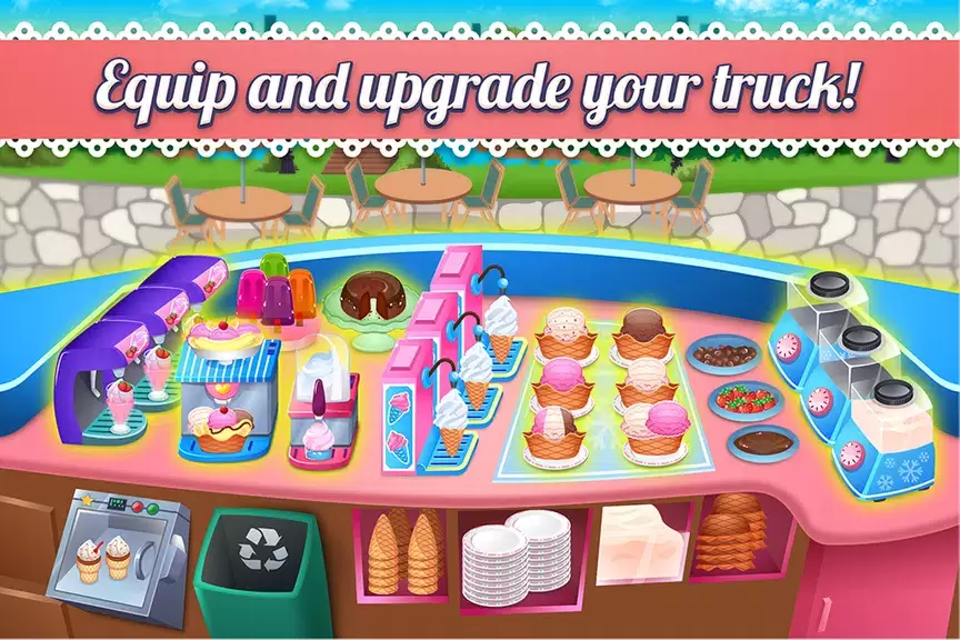 My Ice Cream Shop: Time Manage captura de pantalla 4